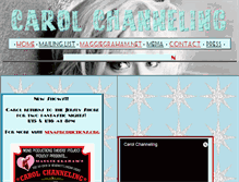 Tablet Screenshot of carolchanneling.com